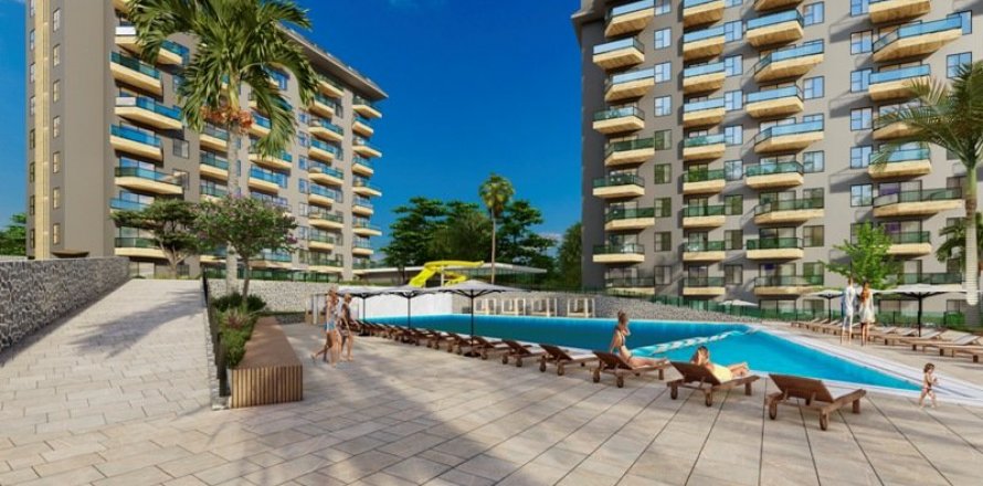 Daire Konak Green Towers 4+1, Alanya, Antalya, Türkiye №163555