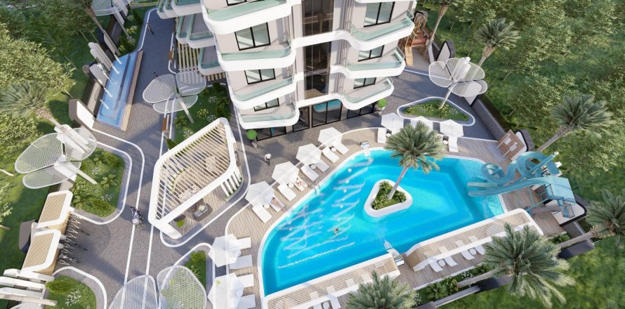 1+1 Wohnung  in Alanya, Antalya, Türkei Nr. 185829