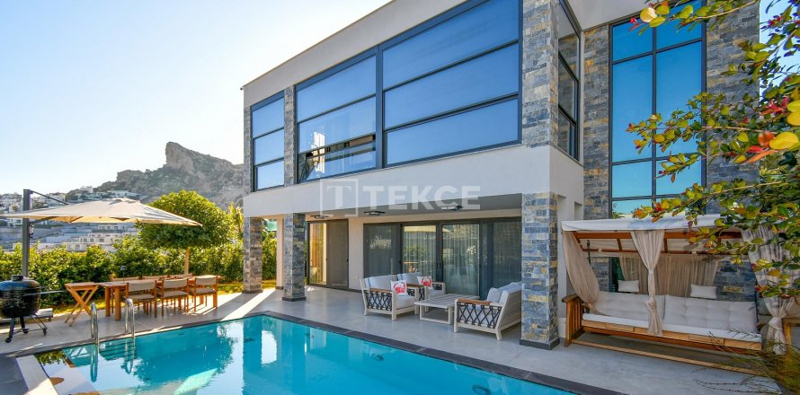 4+1 Villa i Bodrum, Mugla, Turkiet Nr. 192496