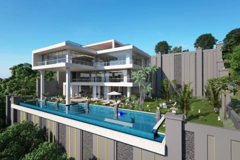 Villa  7+2  Alanya, Antalya, Türkiye №169906