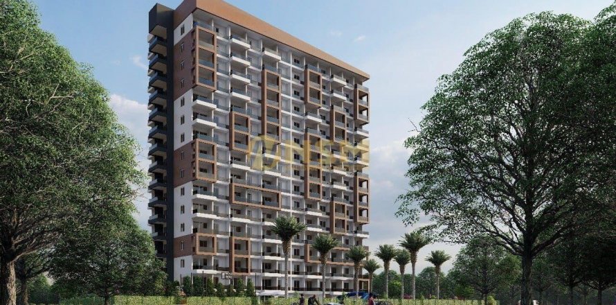 1+1 Lejlighed  i Mersin, Tyrkiet Nr. 179734
