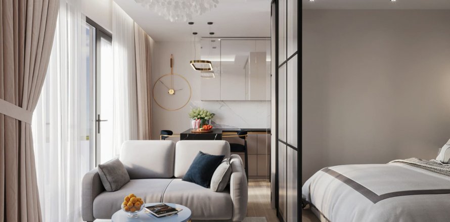 Lägenhet i Manhattan Alivip, Gaziveren, Guzelyurt,  Nr. 160288