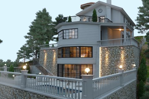 5+1 Villa i Alanya, Antalya, Tyrkiet Nr. 173063 - 2