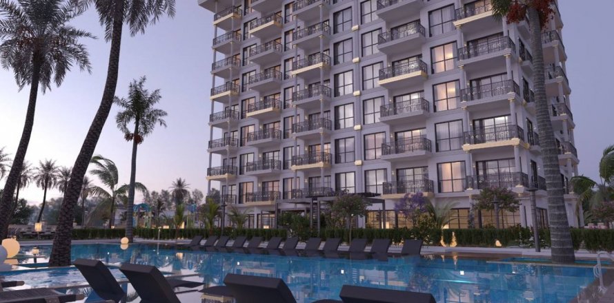 1+1 Leilighet i Alanya, Antalya, Tyrkia Nr. 159179