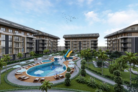 1+1 Lejlighed i Alanya, Antalya, Tyrkiet Nr. 172452 - 2