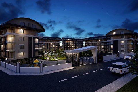 1+1 Lejlighed i Alanya, Antalya, Tyrkiet Nr. 172452 - 3