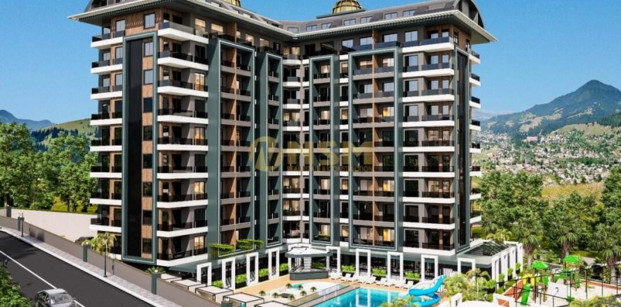 Daire  1+1  Alanya, Antalya, Türkiye №179751