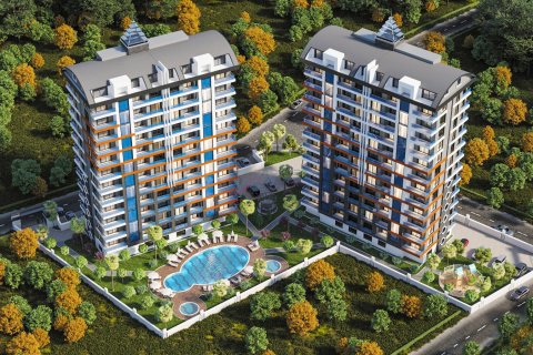 2+1 Lejlighed  i Alanya, Antalya, Tyrkiet Nr. 211505