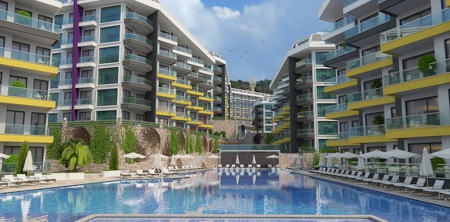 2+1 Leilighet  i Alanya, Antalya, Tyrkia Nr. 211507