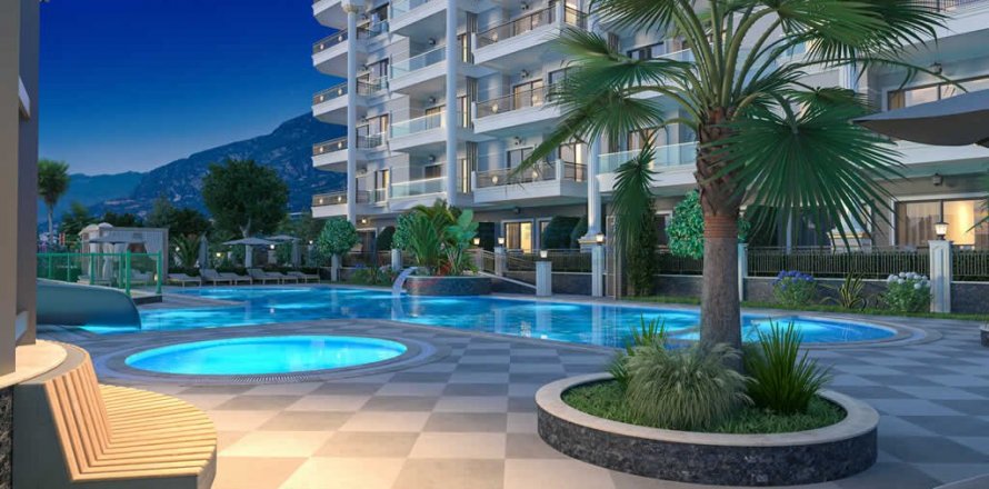 1+1 Apartment in Alanya, Antalya, Turkey No. 211508