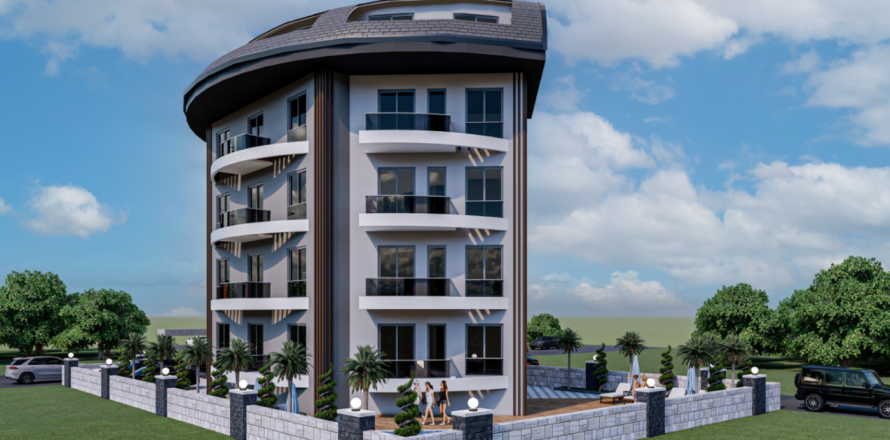 3+1 Takleilighet i Demirtas, Alanya, Antalya, Tyrkia Nr. 179908