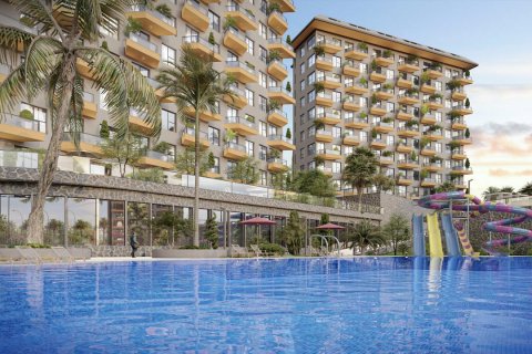 4+1 Wohnung in Konak Green Towers, Alanya, Antalya, Türkei Nr. 163643