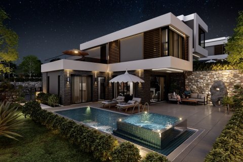 3+1 Villa  i Avsallar, Antalya, Tyrkia Nr. 46637 - 4