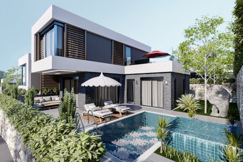 3+1 Villa  i Avsallar, Antalya, Tyrkia Nr. 46637 - 2