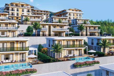 1+1 Lägenhet  i Alanya, Antalya, Turkiet Nr. 185712