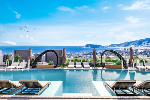 1+1 Lejlighed  i Alanya, Antalya, Tyrkiet Nr. 179667 - 11