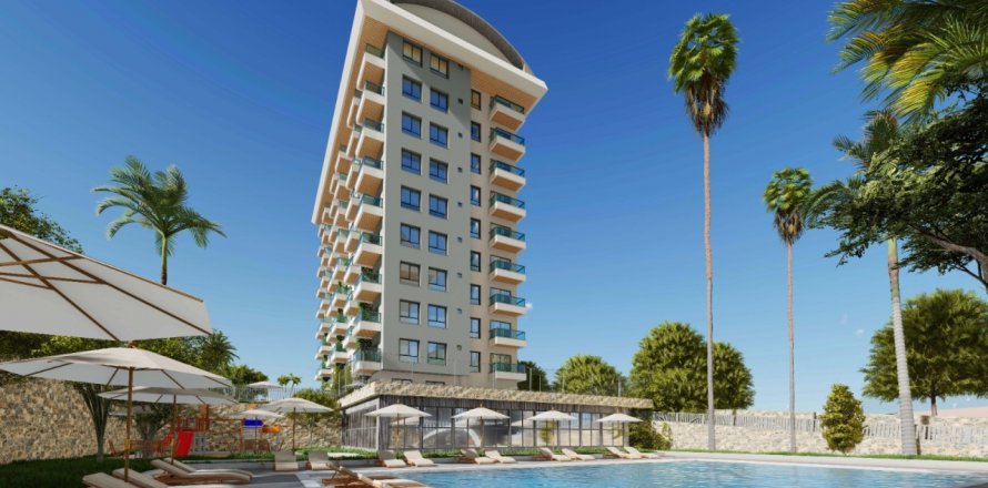 1+1 Wohnung  in Alanya, Antalya, Türkei Nr. 179575