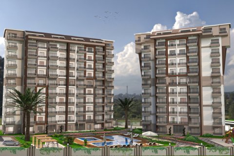 1+1 Lejlighed  i Gazipasa, Antalya, Tyrkiet Nr. 179576