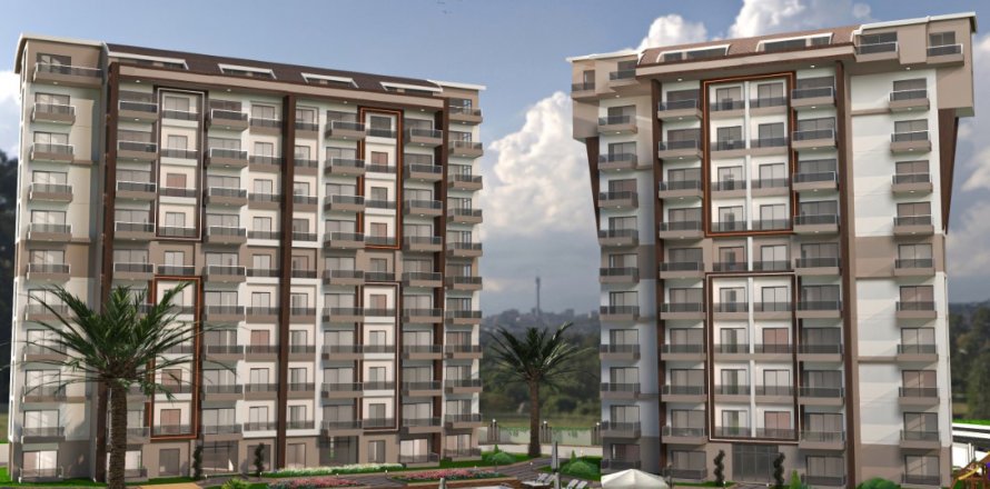 1+1 Lägenhet i Gazipasa, Antalya, Turkiet Nr. 179576