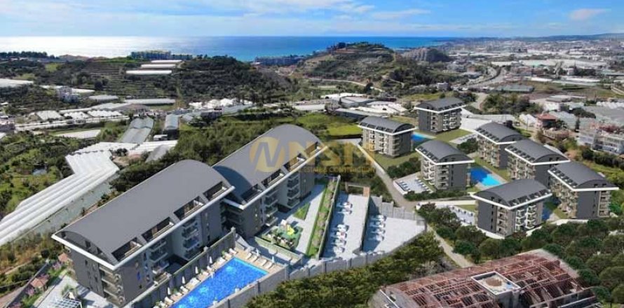 1+1 Lägenhet i Alanya, Antalya, Turkiet Nr. 179783
