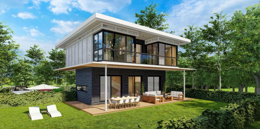 4+1 Villa i ÇINiOGLU VILLALARI, Bektas, Alanya, Antalya, Tyrkiet Nr. 165627