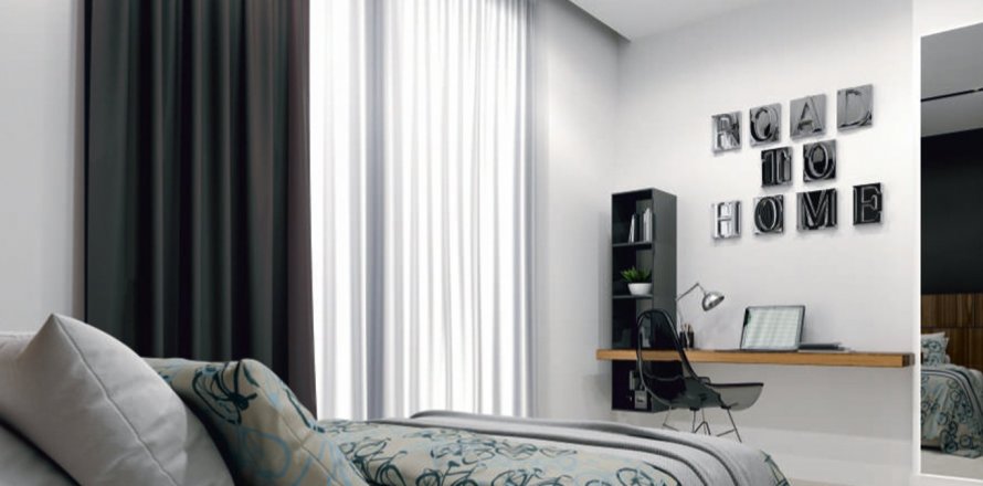 1+1 Lägenhet i MANZARA LOFT, Mugla, Turkiet Nr. 165633