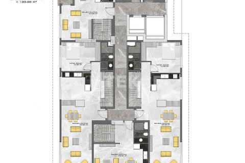 Продажа пентхауса  в Аланье, Анталье, Турция 4+1, 147м2, №177265 – фото 26