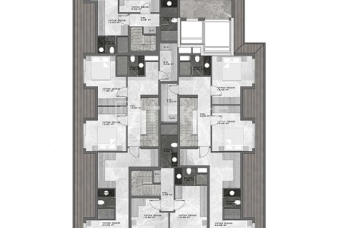 Продажа пентхауса  в Аланье, Анталье, Турция 4+1, 147м2, №177265 – фото 22