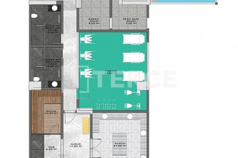 Продажа пентхауса  в Аланье, Анталье, Турция 4+1, 147м2, №177265 – фото 29