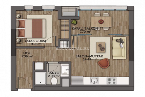 4+1 Lejlighed i Istanbul, Tyrkiet Nr. 178741 - 24