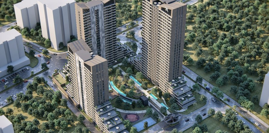 Квартира  4+1 в Стамбуле, Турция №172403