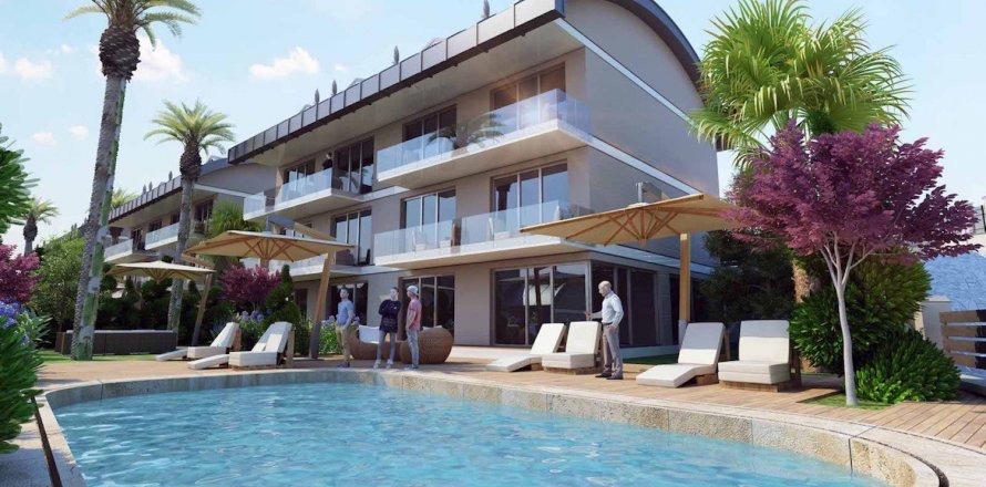 1+1 Lägenhet i Alanya, Antalya, Turkiet Nr. 172402
