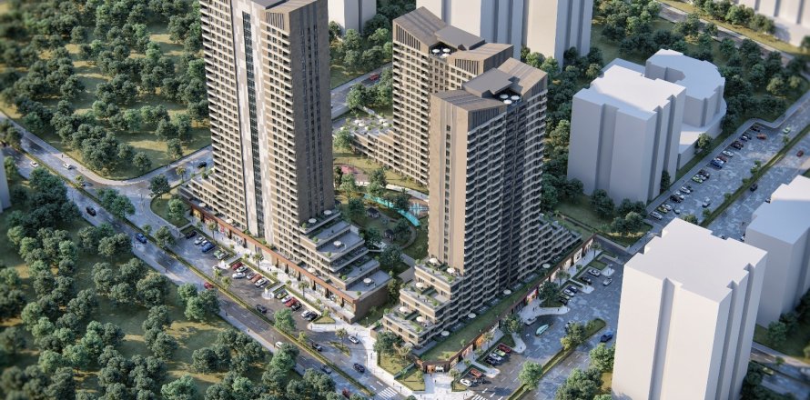 Квартира  1+1 в Стамбуле, Турция №172408
