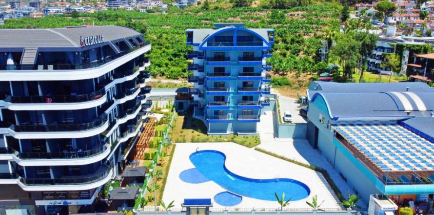 Leilighet i Kargicak, Alanya, Antalya, Tyrkia Nr. 163465