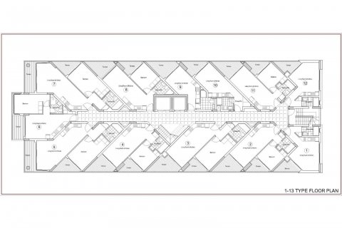 Apartment for sale in Guzelyurt, Northern Cyprus, 1 bedroom, 55m2, No. 162269 – photo 10