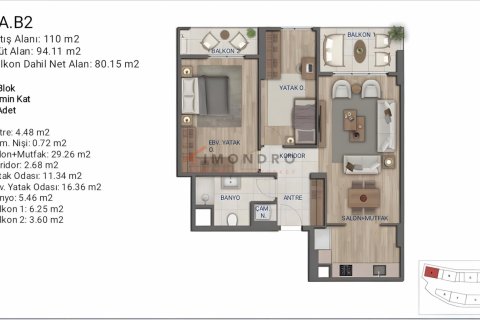 Daire  4+1  Ümraniye, İstanbul, Türkiye №211730 - 29
