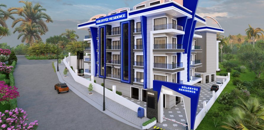 پروژه توسعه GÜLERYÜZ RESIDENCE در Payallar، Alanya، ترکیه شماره 160425