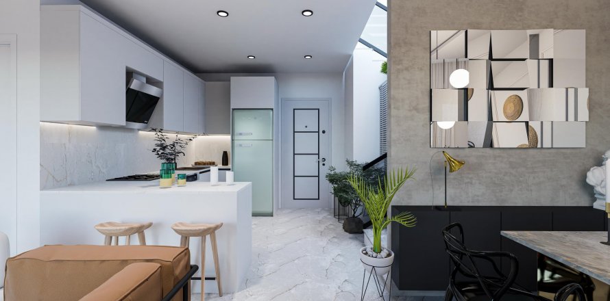 Квартира в Inci Residence 2+1, Кестель, Анталья, Турция №160424