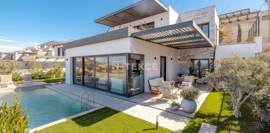 5+1 Villa  i Bodrum, Mugla, Turkiet Nr. 177006
