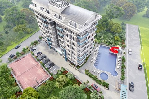 1+1 Lägenhet  i Alanya, Antalya, Turkiet Nr. 179449 - 2