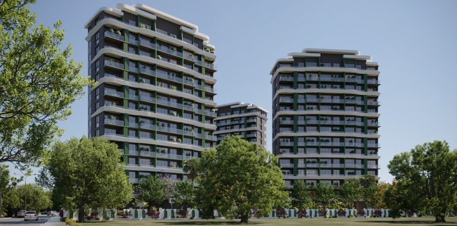 1+1 Leilighet  i Mersin, Tyrkia Nr. 181331