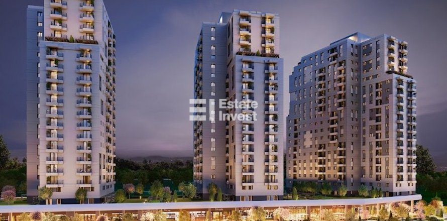 1+1 Lejlighed i Istanbul, Tyrkiet Nr. 174474
