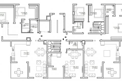 Apartment for sale in Gazipasa, Antalya, Turkey, 1 bedroom, 40m2, No. 179989 – photo 15