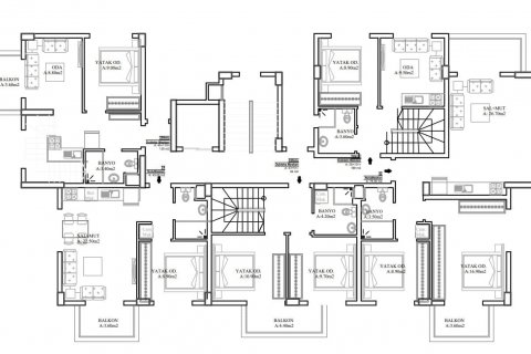 Apartment for sale in Gazipasa, Antalya, Turkey, 1 bedroom, 40m2, No. 179989 – photo 16