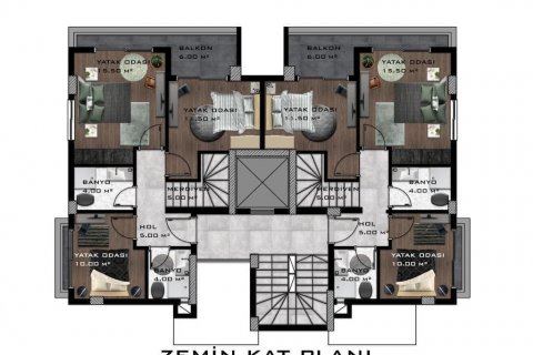 2+1 Wohnung in Avsallar, Antalya, Türkei Nr. 180045 - 25