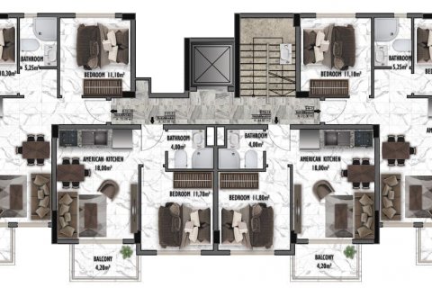 Daire  1+1  Gazipaşa, Antalya, Türkiye №179990 - 20