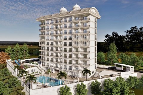 Daire  1+1  Avsallar, Antalya, Türkiye №180047