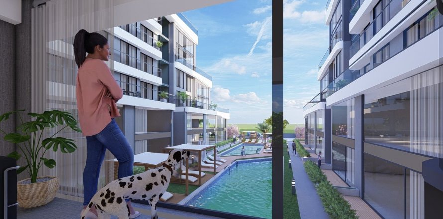Daire 1+1 Antalya, Türkiye №170294