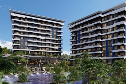 1+1 Lejlighed  i Alanya, Antalya, Tyrkiet Nr. 170292