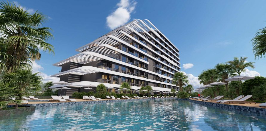 1+1 Leilighet  i Antalya, Tyrkia Nr. 170293
